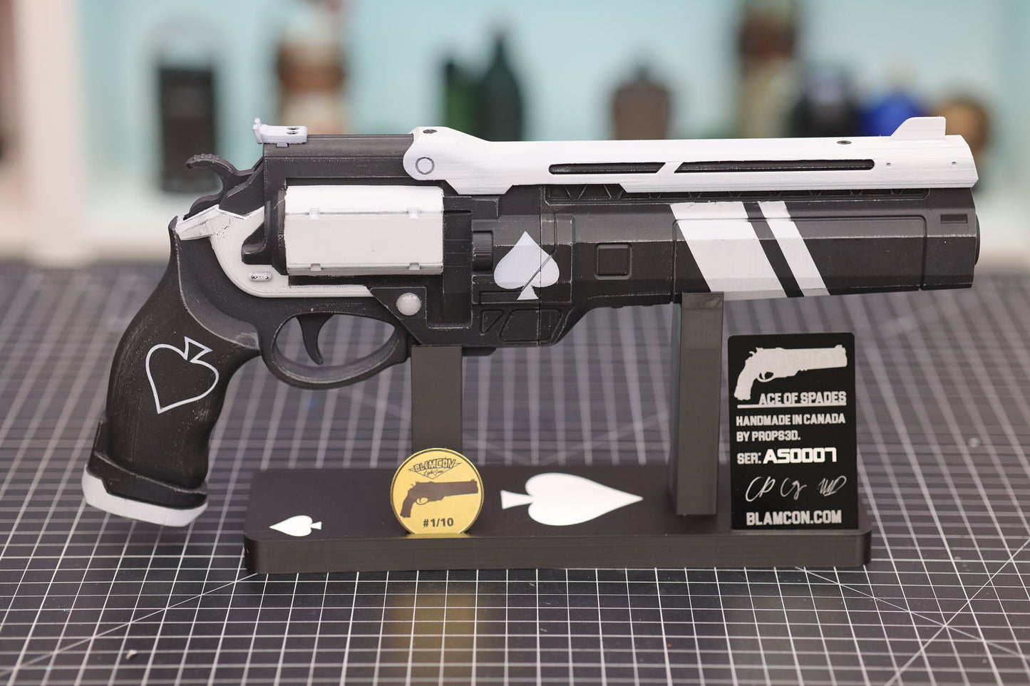 Blamcon Ace of Spades Prebuilt | Black/White | AS0007