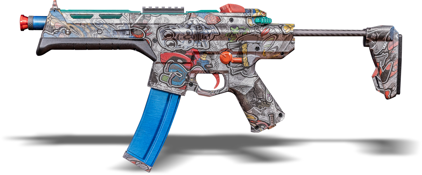 Blamcon Vyper Light Gun | Complete Painted and Hydrodipped