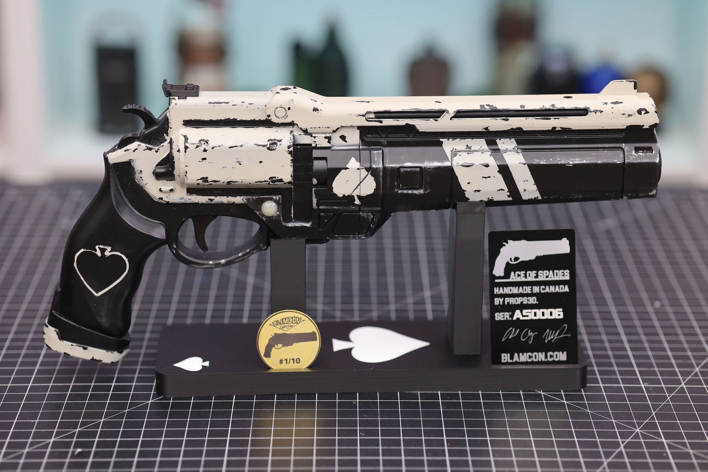 Blamcon Ace of Spades Prebuilt | Black/White | AS0006