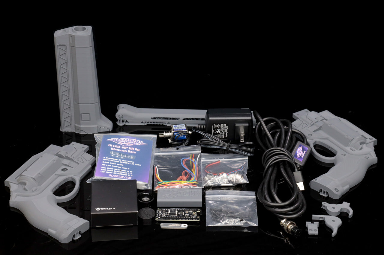 Blamcon Ace of Spades Light Gun | Complete Parts Kit with 3D Prints